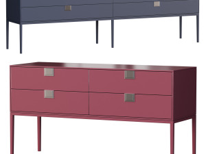 Maxalto Alcor Consoles - Console BB Italia 3Dモデル