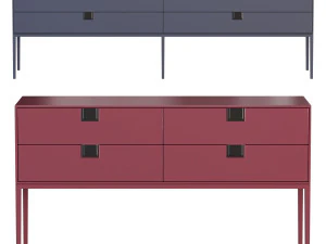 Maxalto Alcor Consoles - Console BB Italia 3D Model