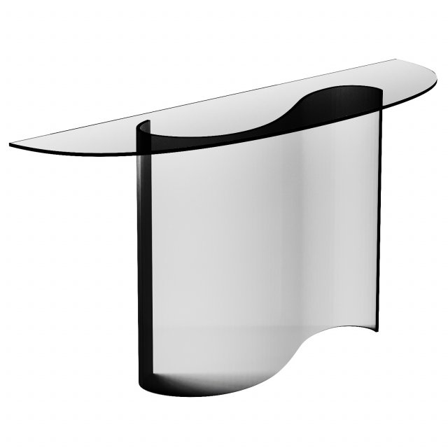 Arabesque Veblen Console 3D Model .c4d .max .obj .3ds .fbx .stl .blend