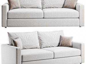 Miller Sofa Nomad Snow by Highfashionhome 3D Model