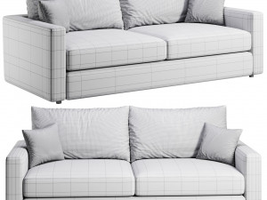 Miller Sofa Nomad Snow by Highfashionhome Modèle 3D