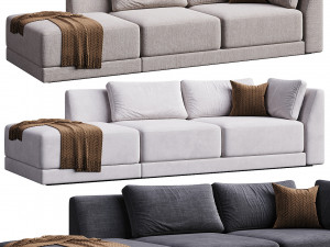 Sofa Wave 3D Model