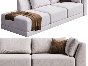 Sofa Wave 3D Model