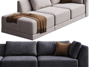 Sofa Wave 3D Model