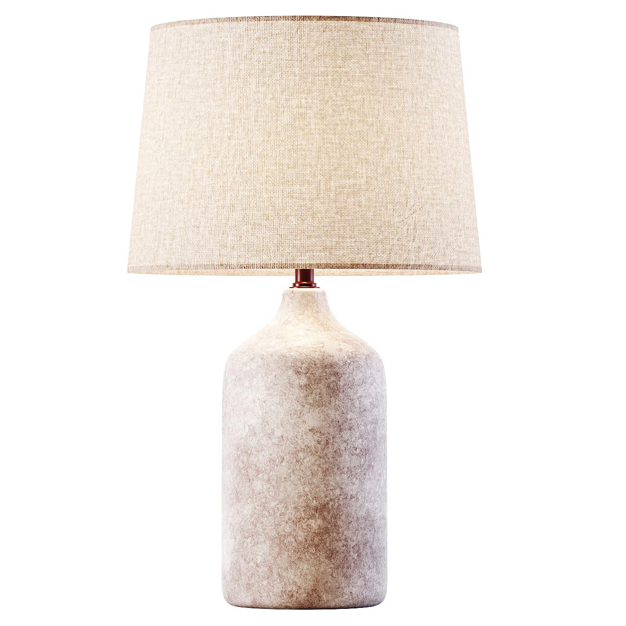 Zara Home LAMPE BASE CERAMIQUE BLANCHE 3D Model .c4d .max .obj .3ds .fbx .stl .blend 
