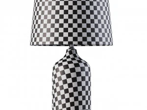 Zara Home LAMPE BASE CERAMIQUE BLANCHE 3D Model