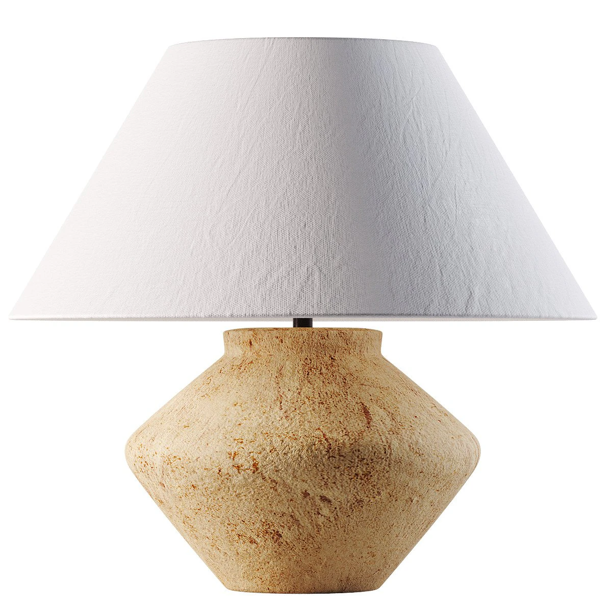 Zara Home LAMPE BASE FAENCE GRAND FORMAT 3D Model .c4d .max .obj .3ds .fbx .stl .blend 