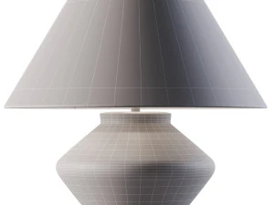 Zara Home LAMPE BASE FAENCE GRAND FORMAT 3D Model