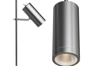 PROJETOR RECARREG&Aacute;VEL USB METAL ARGENTE Modelo 3D