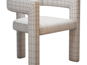 Chair Triah Casa Blanco 3D 模型