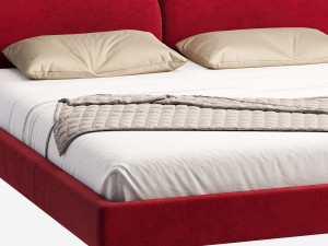IGEA Bed By Paola Zani Modèle 3D