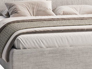 IGEA Bed By Paola Zani Modèle 3D