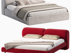 IGEA Bed By Paola Zani Modèle 3D