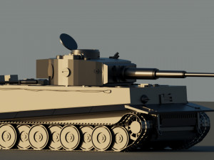 Tiger H 3D Модель