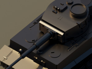 Tiger H Modelo 3D