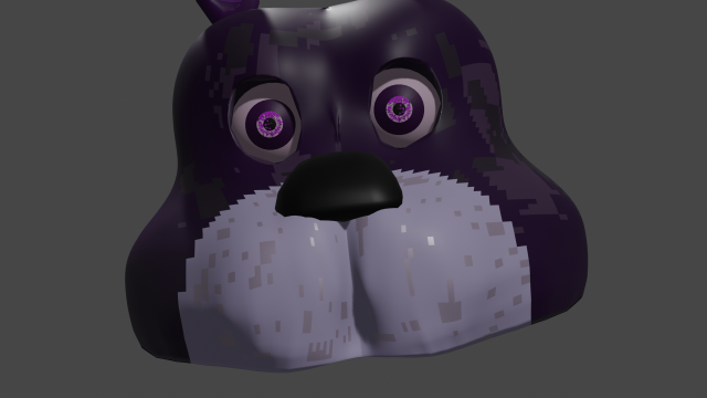 Mask Bonnie 3D Model .c4d .max .obj .3ds .fbx .stl .blend 