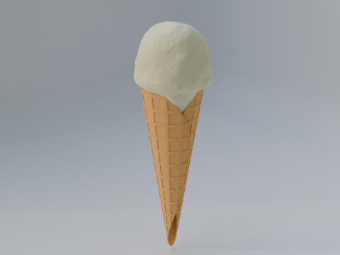 Ice Cream Cone Modelo 3D