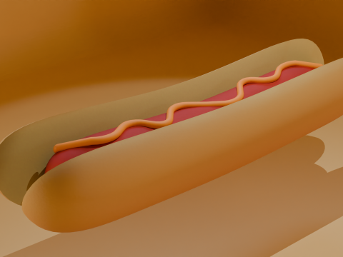 Hot Dog 3Dモデル