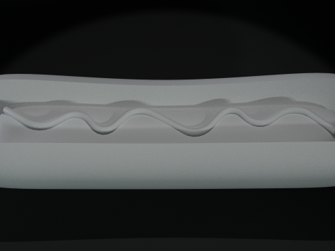 Hot Dog Modelo 3D