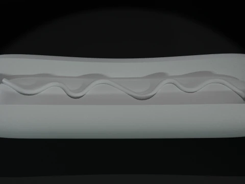 Hot Dog 3D Model