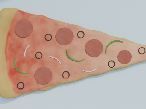 Slice of Pizza 3D Model