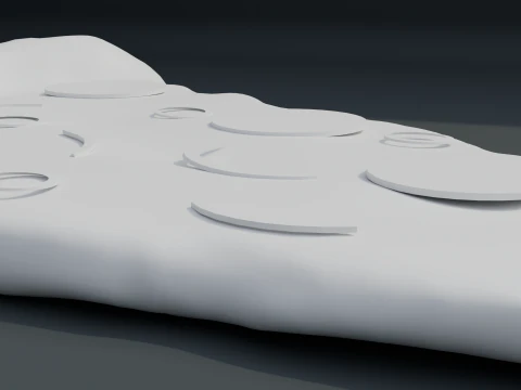 Slice of Pizza 3D Model