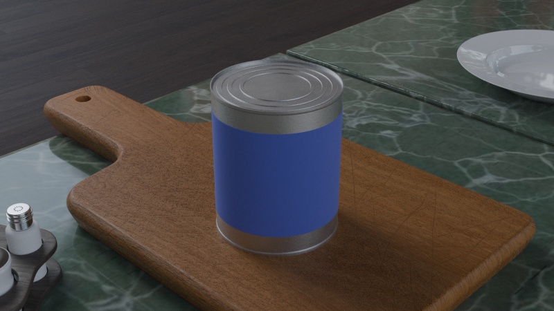Tin Can 3D 模型 .c4d .max .obj .3ds .fbx .stl .blend 