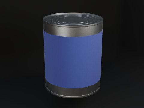 Tin Can 3D 模型