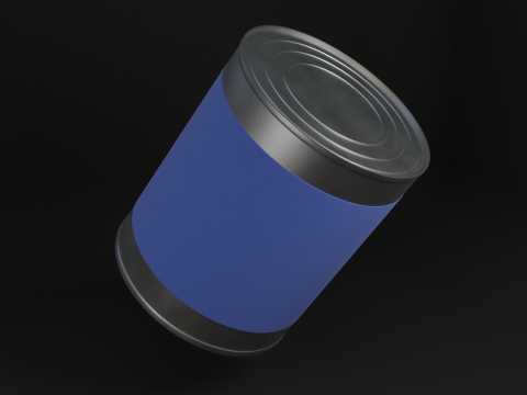 Tin Can 3D 模型