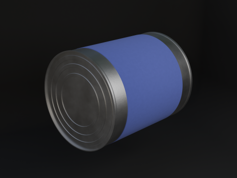 Tin Can 3D 模型