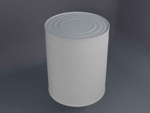 Tin Can 3D 模型