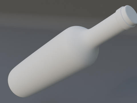 Bottle of Wine 3D 模型