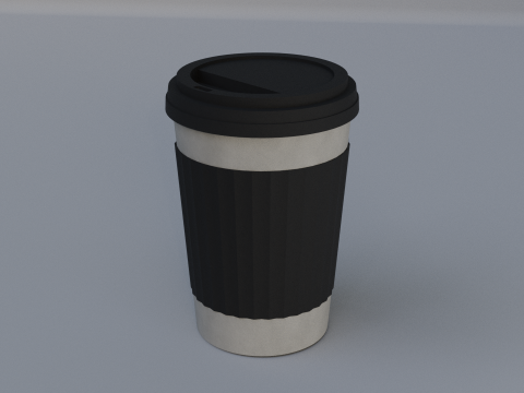 Paper Coffee Cup Modelo 3D