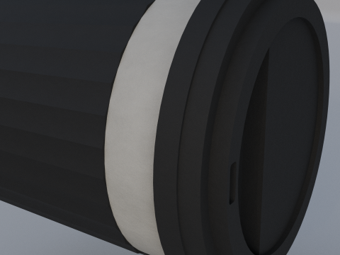 Paper Coffee Cup 3D Model