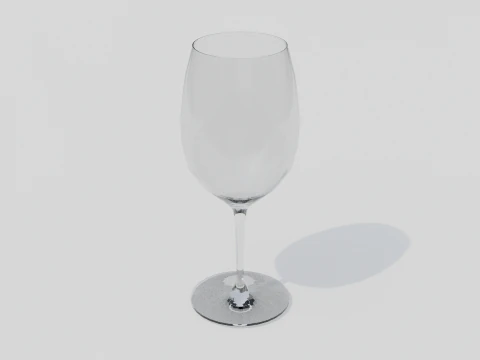 Gelas Anggur Model 3D