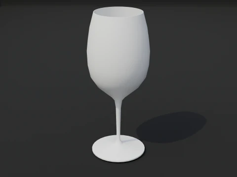 Wine Glasses 3D Model