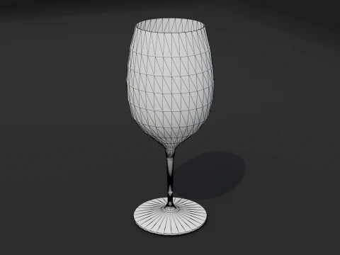Wine Glasses 3D Model