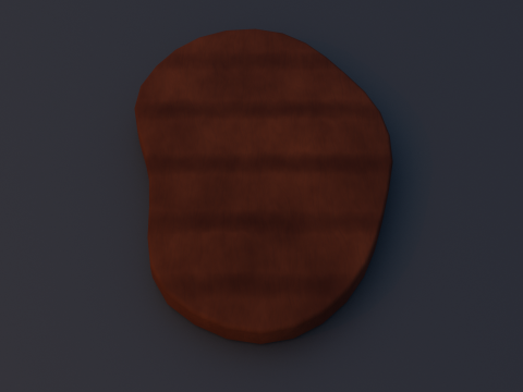 Stylized Steak 3D मॉडल