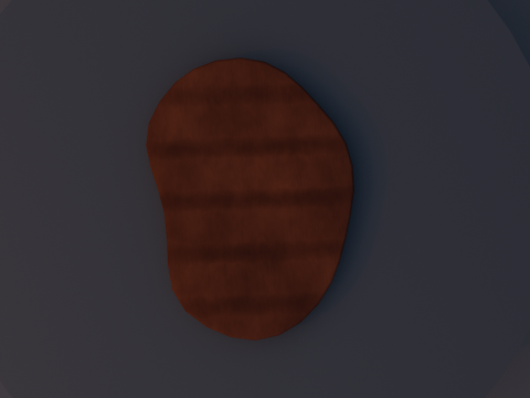 Stylized Steak 3D मॉडल