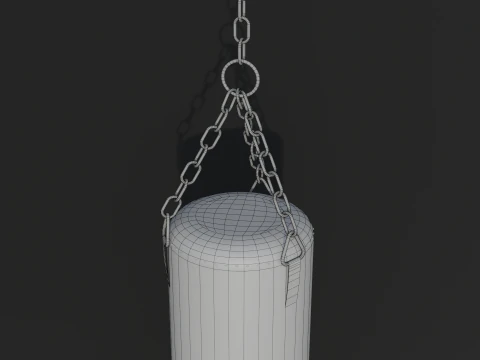 Sacco da boxe Modello 3D