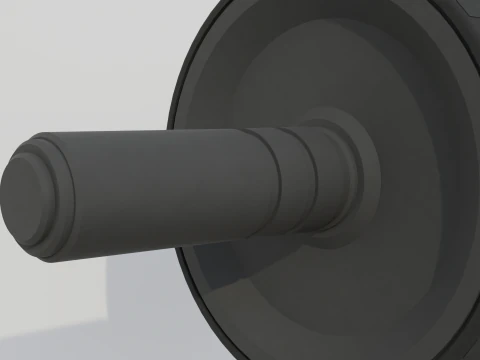 Double Exercise Wheel 3D Model