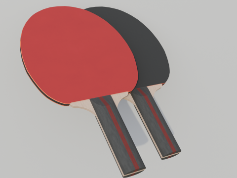 Table Tennis Racket Modelo 3D