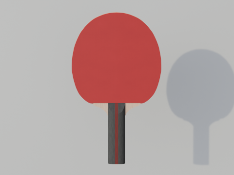 Table Tennis Racket Modelo 3D