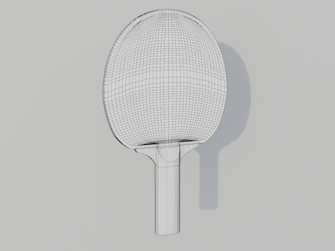 Table Tennis Racket Modelo 3D