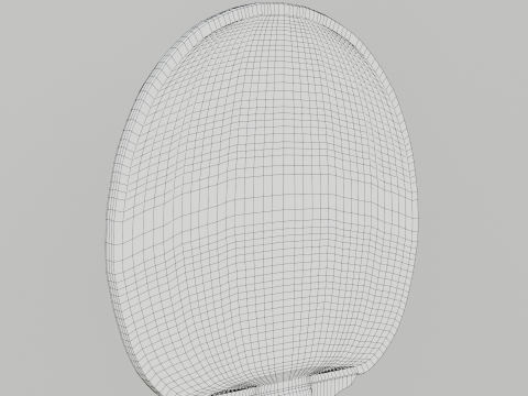 Table Tennis Racket Modelo 3D