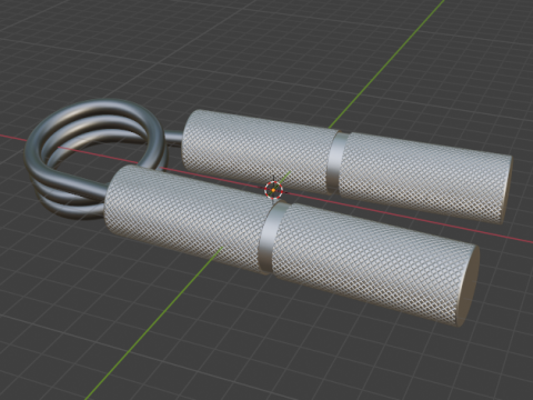 Hand Grip Exerciser 3D Model