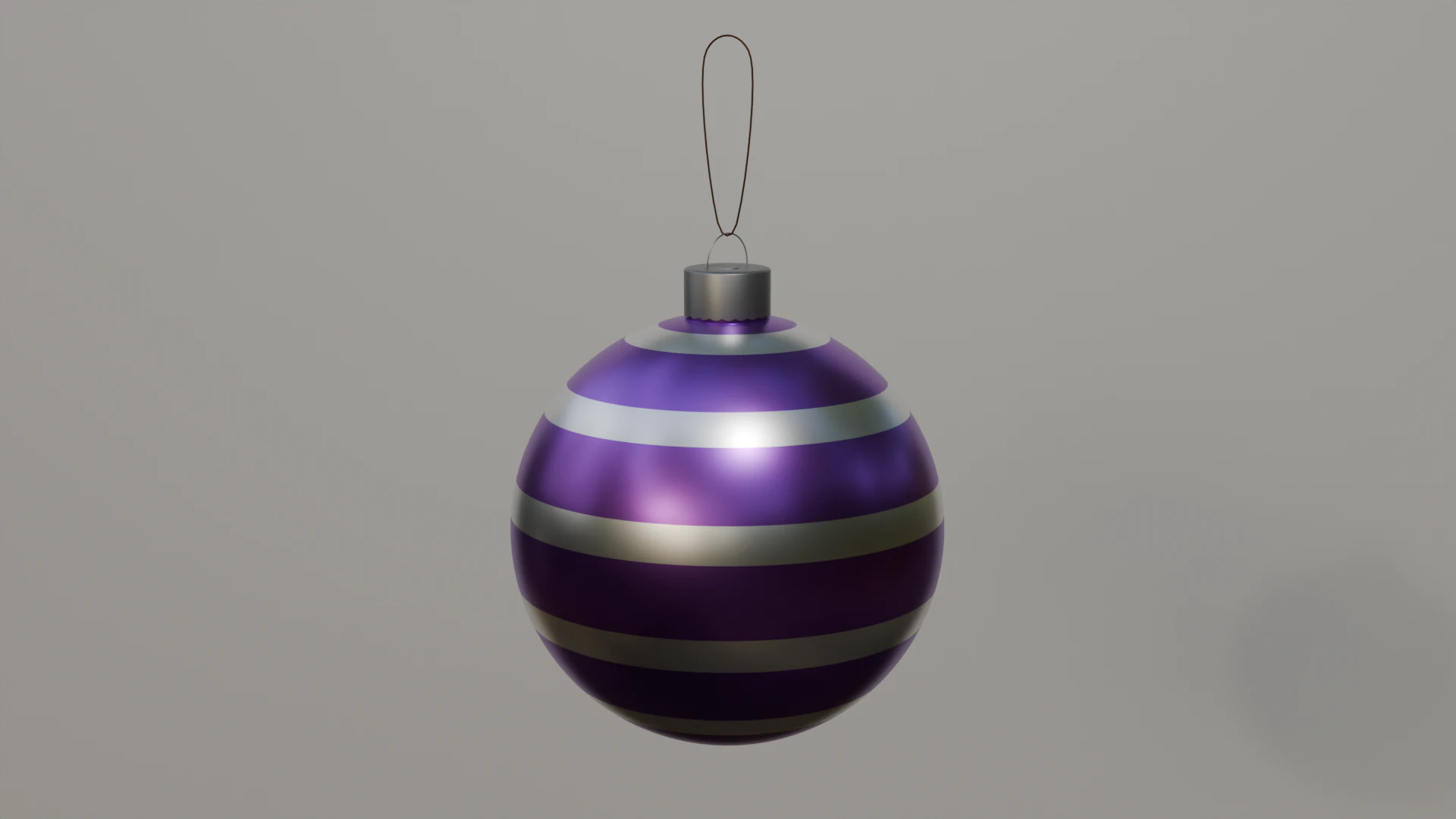 Christmas Ball 3D Model .c4d .max .obj .3ds .fbx .stl .blend 