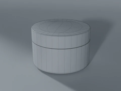 Barattolo di crema Modello 3D