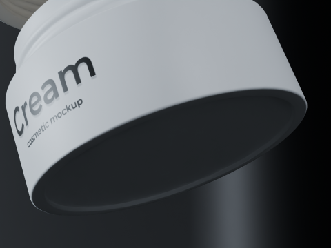 Krem Kavanoz 02 3D Model