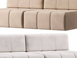 DIVANO FUR NATURE RIVA 1920 Modelo 3D